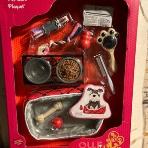 Outward Hound Pet Playset - Pink and Black